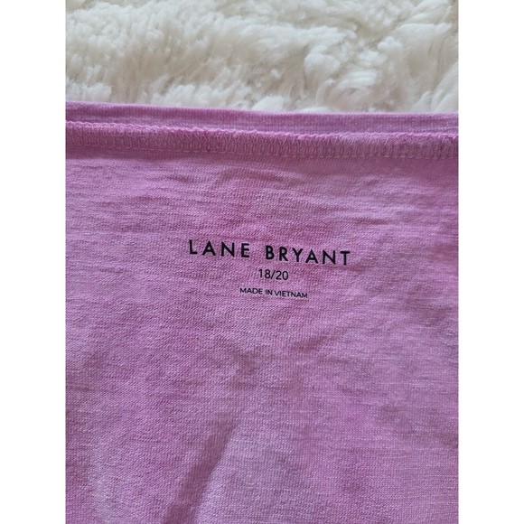 Lane Bryant Womens Tie Dye Poncho Top Tie Waist Slub Knit Size 18/20 - Picture 7 of 9